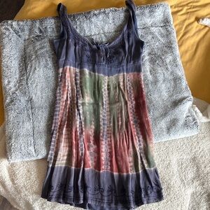 Raya Sun Purple Tie-Dye Sundress